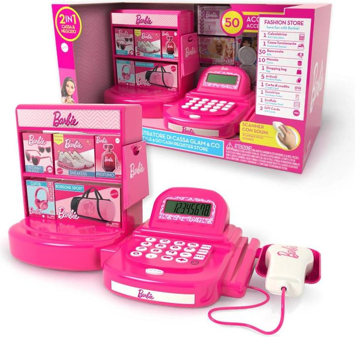 Image du produit Rocco Giocattoli Barbie Registratore Di Cassa Glam & Co