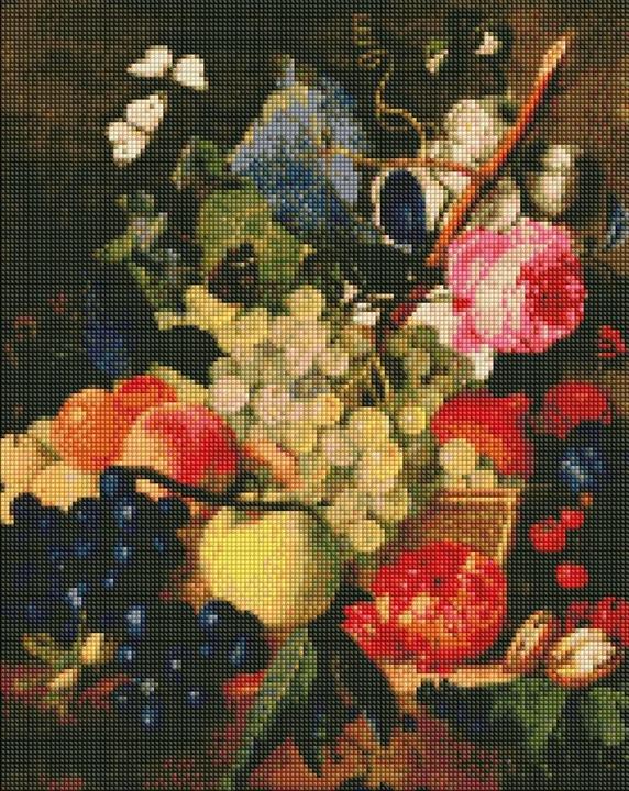 Produktbild Ideyka Diamantmosaik - Obstkorb