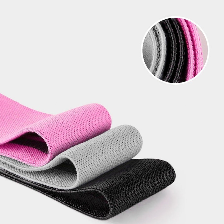 Actual product image Wozinsky Resistance Bands (0.26 m, Easy, Medium, Strong)