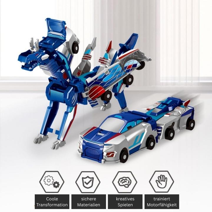 Immagine prodotto Misiu Transformierende Autoroboter 2er-Set, Pegasus