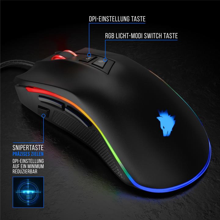 Produktbild Titanwolf Wing (Kabelgebunden)