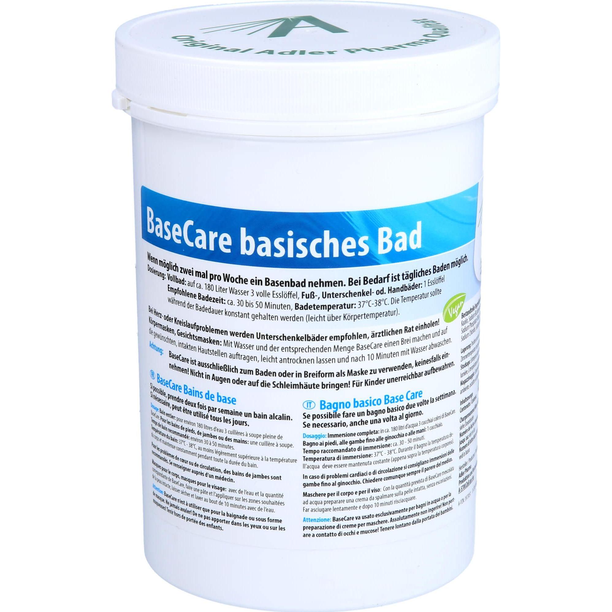 Adler, Badezusatz, Adler Basecare BasenBad   Pulver (Badepralinen)