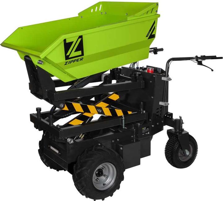 Produktbild Zipper E-Dumper mit hydraulischem Hebe-/Kippsystem