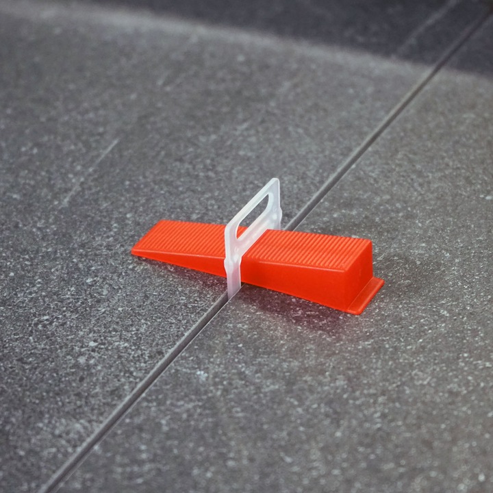 Actual product image XPOtool Tile Levelling System 1000 Tiles Wedges, Laying Aid for Floor and Wall