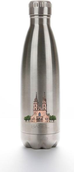 Produktbild CreaDiva Edelstahl Trinkflasche Basel Edition (0.50 l)