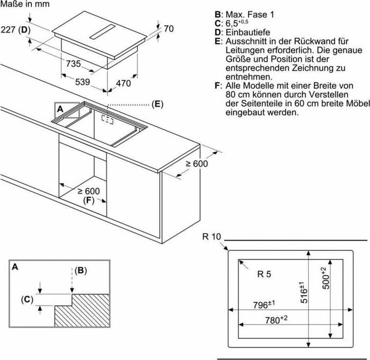 Actual product image Siemens ED807HQ26E (79.20 cm, Induction hob)