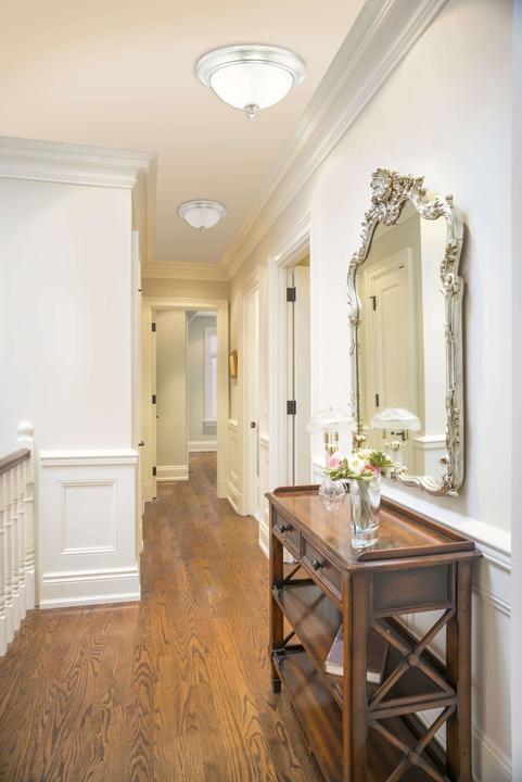 Actual product image Westinghouse Ceiling Light Harwell Nickel Brushed & Frosted Glass (800 lm, E27)