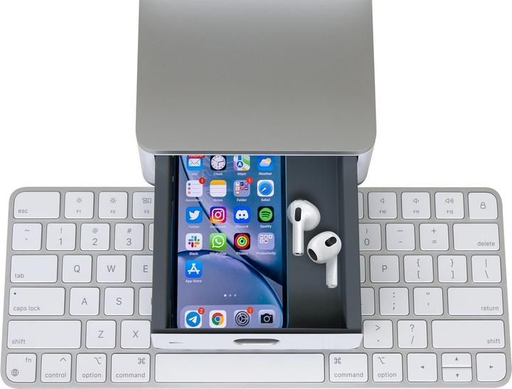 Actual product image Rain Design mBase Stand for iMac 24 White