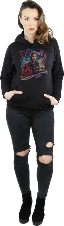 Immagine prodotto Guardians Of The Galaxy Neon Star Lord Felpa con Cappuccio Donna (L)