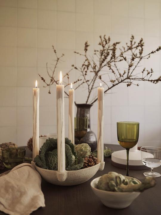 Actual product image Ferm Living Bowl Candle Holder (Ø 27 x 7 cm)