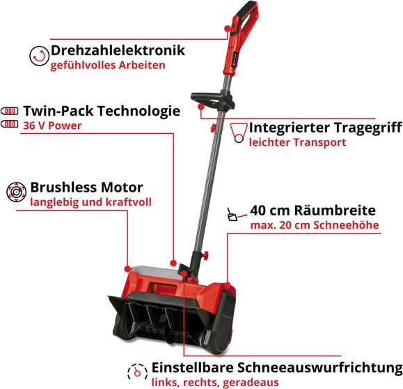 Immagine prodotto Einhell GE-ST 36/40 (40 cm)