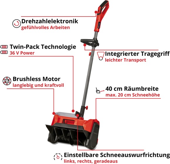 Produktbild Einhell GE-ST 36/40 (40 cm)