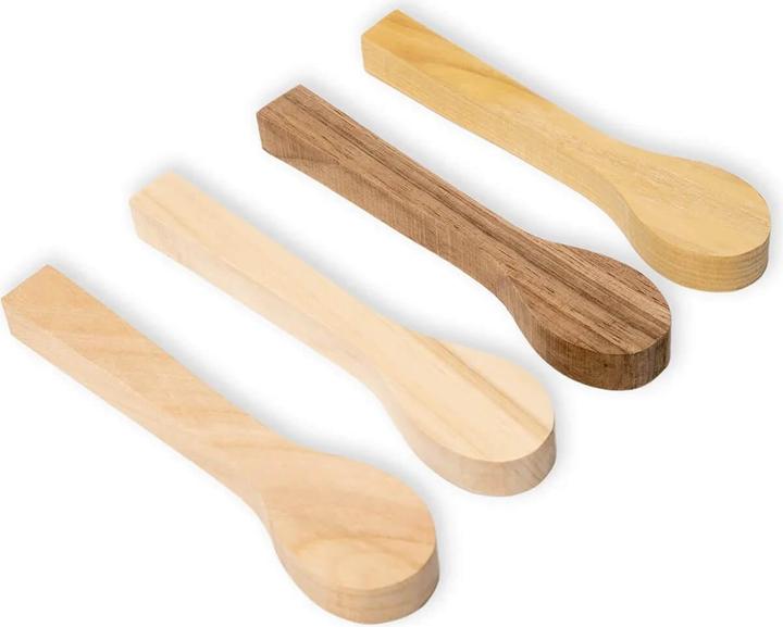 Produktbild Beaver Craft BeaverCraft Spoon Carving Blanks Kit, 4pcs