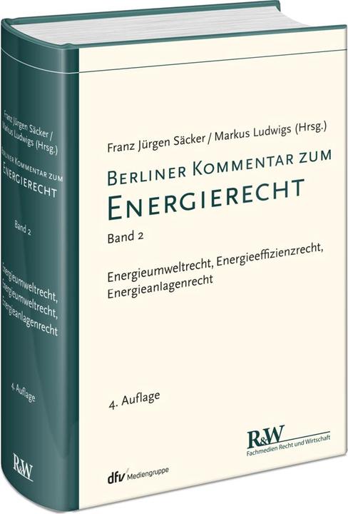 Produktbild Berliner Kommentar zum Energierecht. Band 02 (Deutsch, Franz J. Säcker, Markus Ludwigs, 2019)