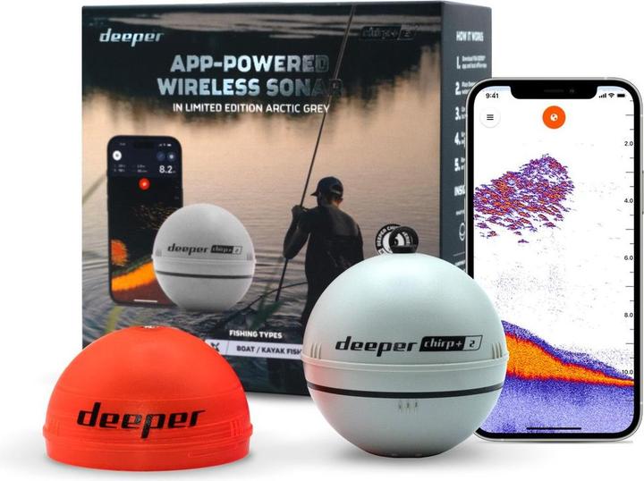 Actual product image Deeper Smart tag accessories Smart Sonar CHIRP+2 | Sonar | Grey
