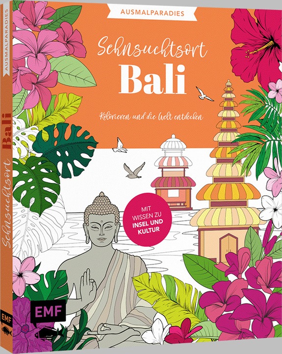 Produktbild Ausmalparadies - Sehnsuchtsort Bali