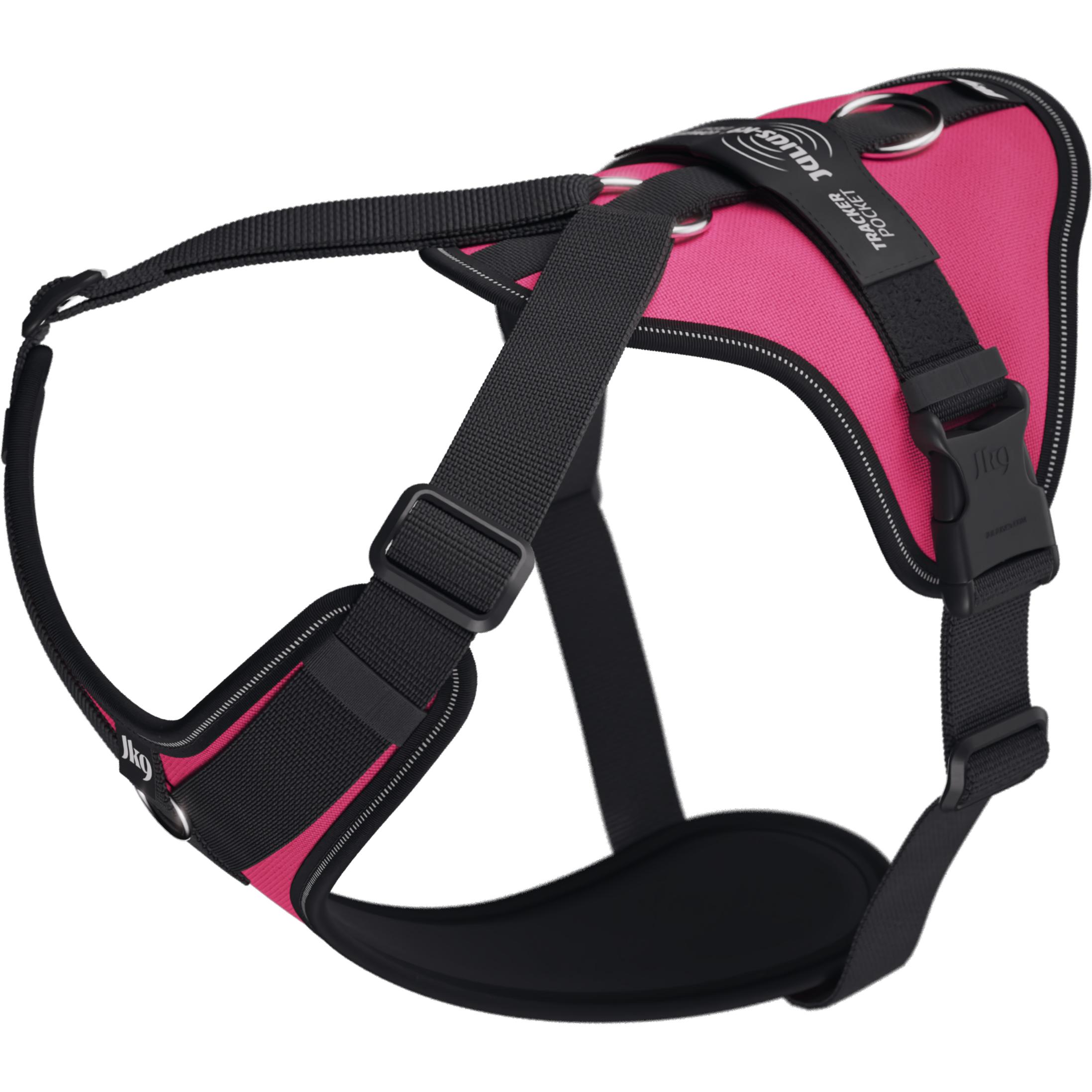 Comparer les prix de Julius-K9 K9 Longwalk light sele w/trackerpocket,Dark pink,2XL (XXL, Chien), Collier + laisse