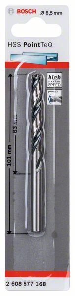 Produktbild Bosch Professional Zubehör Metallspiralbohrer HSS PointTeQ, DIN 338, 6,5 mm, 1er-Pack (6.5 Millimeter)