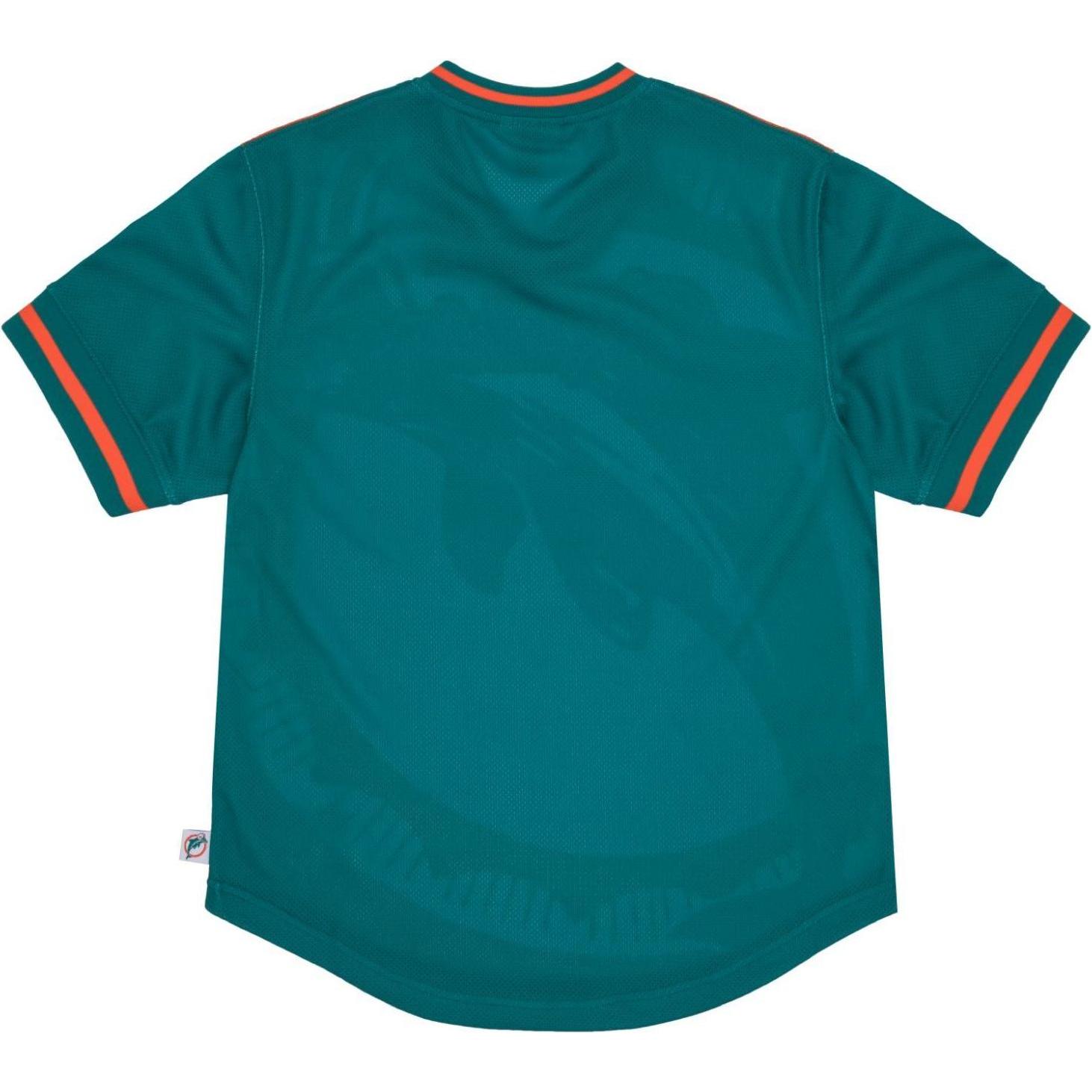 Thumbnail - Mitchell & Ness, Herren, Sportshirt, M&N JUMBOTRON NFL Mesh Jersey Miami Dolphins - M (M), Mehrfarbig, M