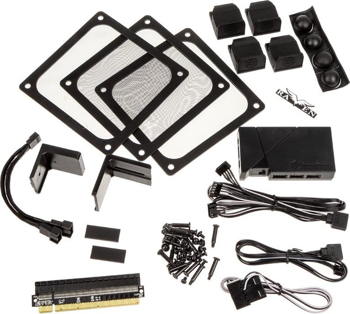 Actual product image Silverstone SST-RVZ03B-ARGB (Mini-ITX, Mini-DTX)