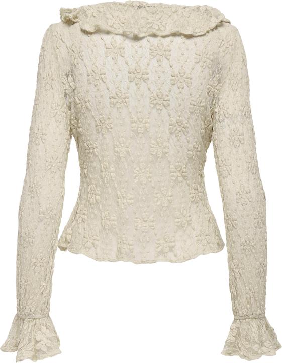 Immagine prodotto Only Onlpearlina Ls Ruffle Lace Top Wvn (S)