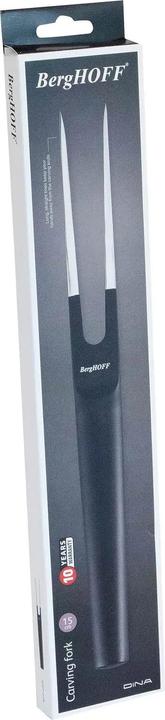 Produktbild BergHoff Tranchiergabel Boron 15 cm, Schwarz (Fleischgabel)