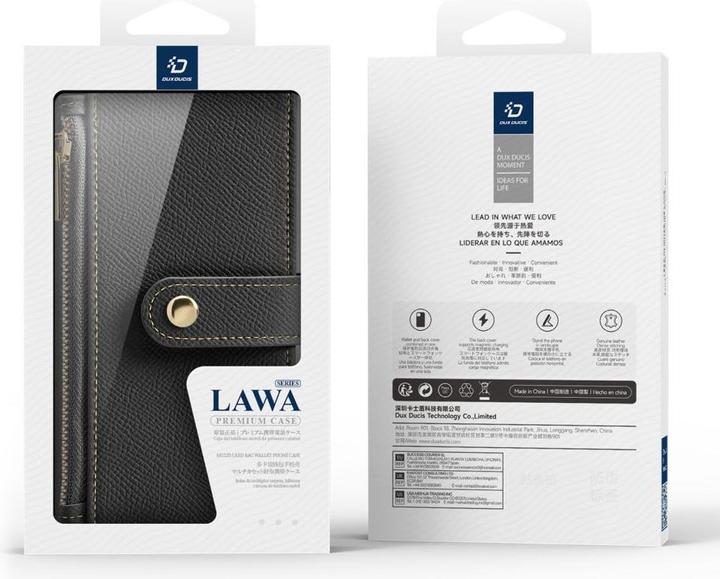 Produktbild Dux Ducis Lawa Series MagSafe Kunstleder Bookcover Hülle (Apple iPhone 16)