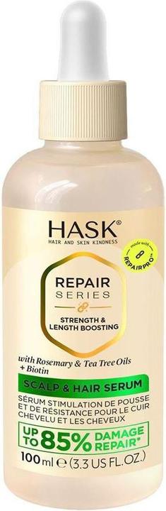 Image du produit Hask Repair Series Force Longitude Boosting pour Cuir Chevelu et Cheveux (100 ml)