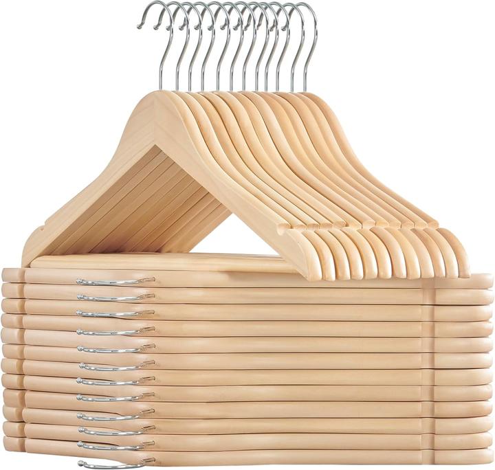 Songmics Kleiderbügel mit Hosensteg CRW010N24 (24 x)