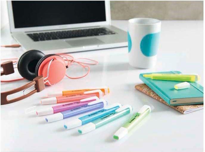 Produktbild STABILO swing cool Textmarker (Mehrfarbig, 4 mm, 8 x)