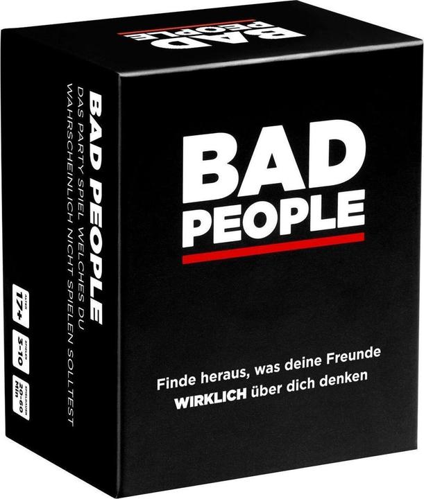 Actual product image Dyce Games Bad People - Finde heraus, was deine Freunde WIRKLICH über dich denken (German)