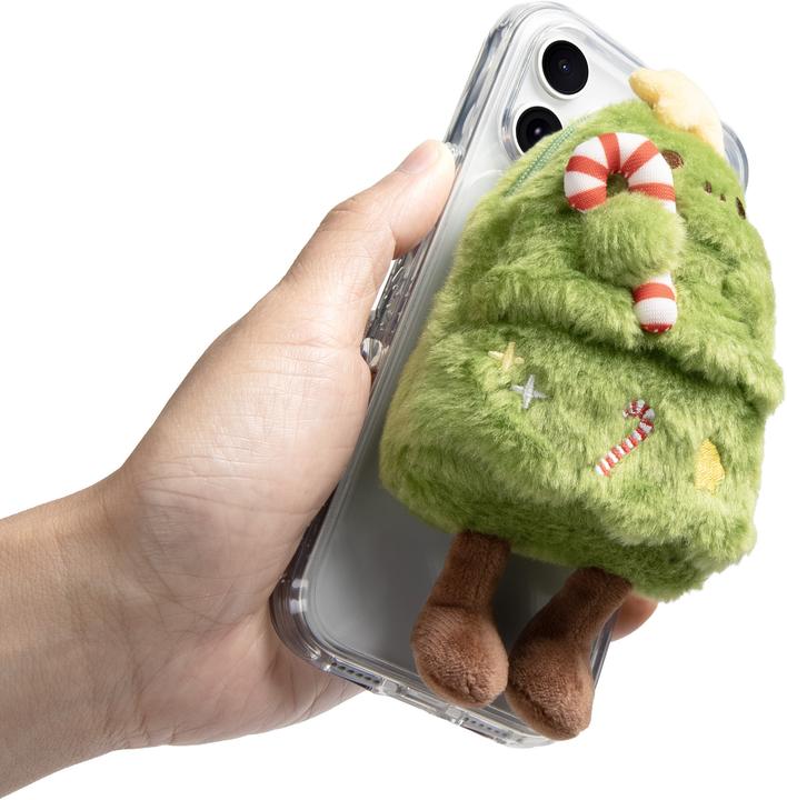 Actual product image Laut MAGMOJI Wallet for MagSafe - Xmas Tree