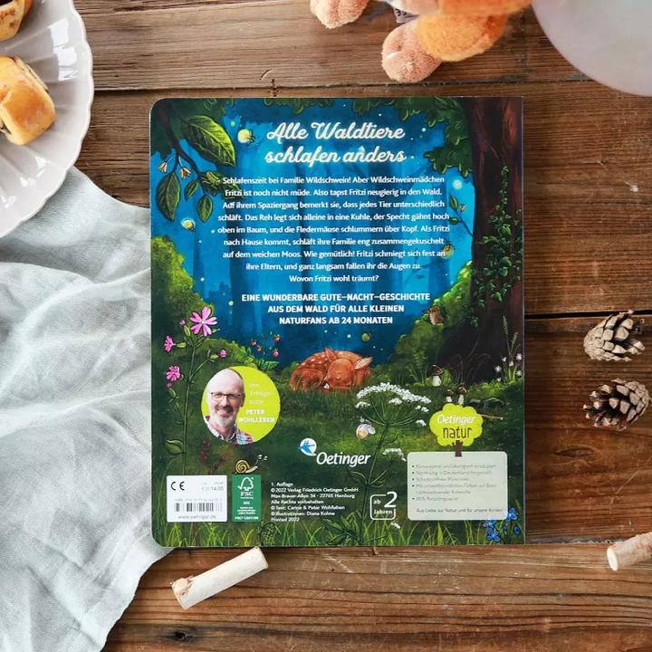 Produktbild Wie schläft der Wald? (Deutsch, Carina Wohlleben, Diana Kohne, Peter Wohlleben, 2023)