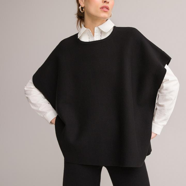 Image du produit Anne Weyburn Poncho à encolure arrondie (36, 38)