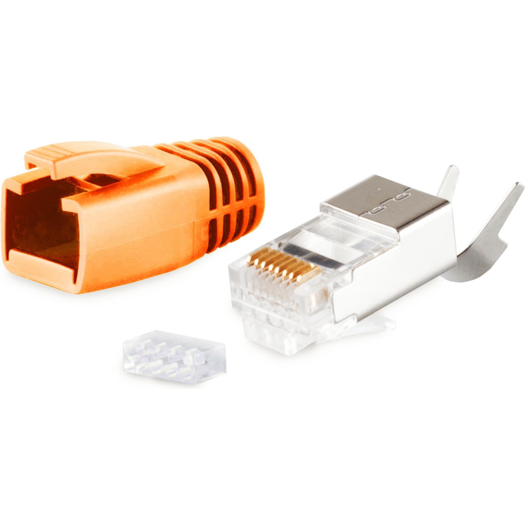 Shiverpeaks S/CONN maximum connectivity Netzwerk Modular Stecker RJ45 SET für Verlegekabel bis AWG 23, Stecker m (23 m),...