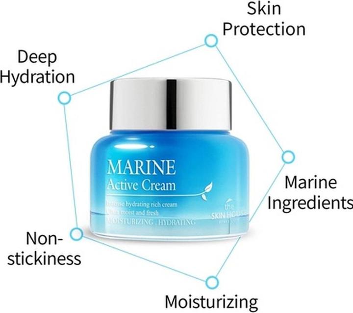 Actual product image The Skin House Marine Active Cream 50ml 1.69oz (50 ml, Day cream)