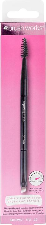 Actual product image Brush Works Double Ended Brow Brush and Spoolie (Eyebrows)