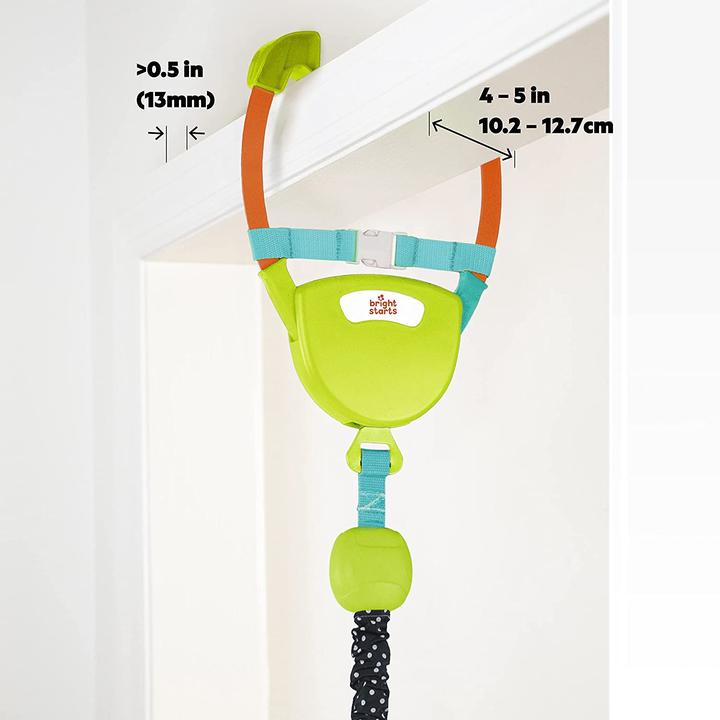Actual product image Bright Starts Deluxe door hops with door frame clamp