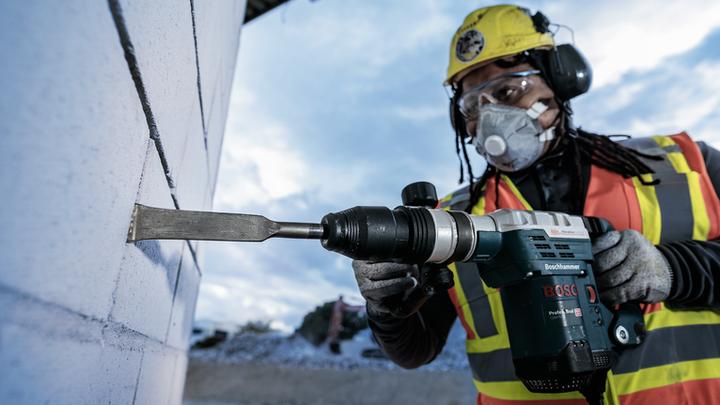 Actual product image Bosch Professional Zubehör PRO SDS max-5C mortar chisel with carbide tip, 38 x 280 mm (38 mm)