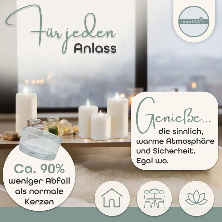 Produktbild Sin! Teelichthalter in Kerzenoptik