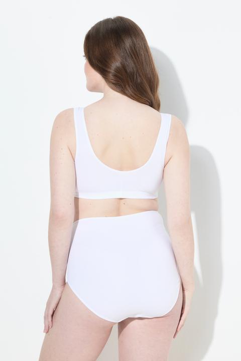 Produktbild Ulla Popken Bustier, Vorderverschluss, Baumwoll-Qualität (100 D)