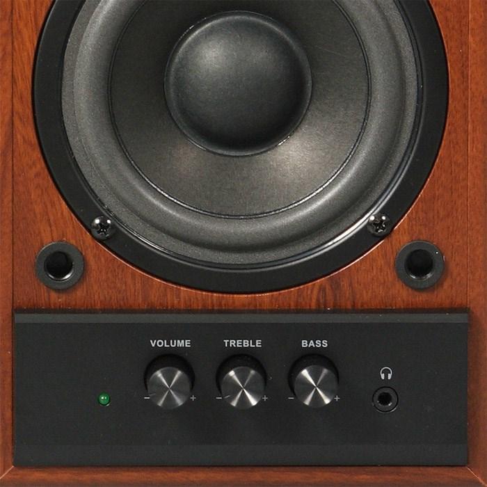 Actual product image Sven Multimedia - Speaker SPS-702 (Stereo, 40W, 40Hz-22Hz, Walnut), SV-0120702WN