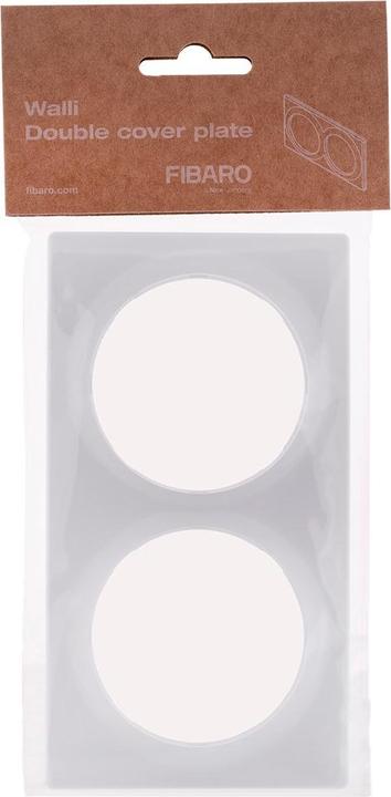 Image du produit Fibaro Walli Double Cover Plate FG-Wx-PP-0003-8 anthracite