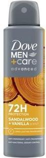 Actual product image Dove Men Anti-Perspirant Spray Sandalwood 150 Ml (Spray, 150 ml)
