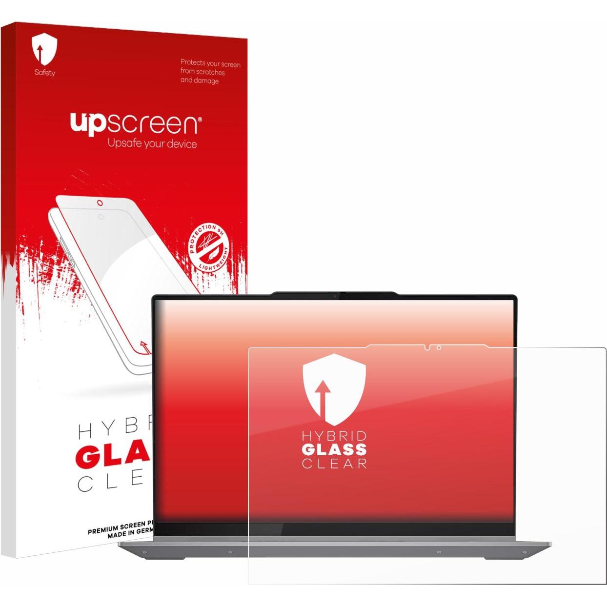 upscreen Scratch Shield Panzerfolie Schutzglas (14"), Notebook Schutzfolie
