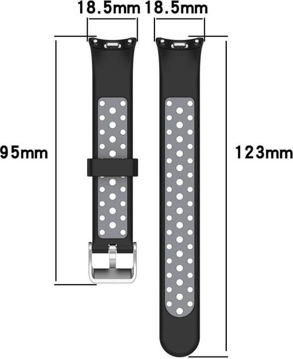 Produktbild Cover-Discount Xiaomi Smart Band 9 / 8 - Silikon Sportarmband Ersatzband (Silikon)