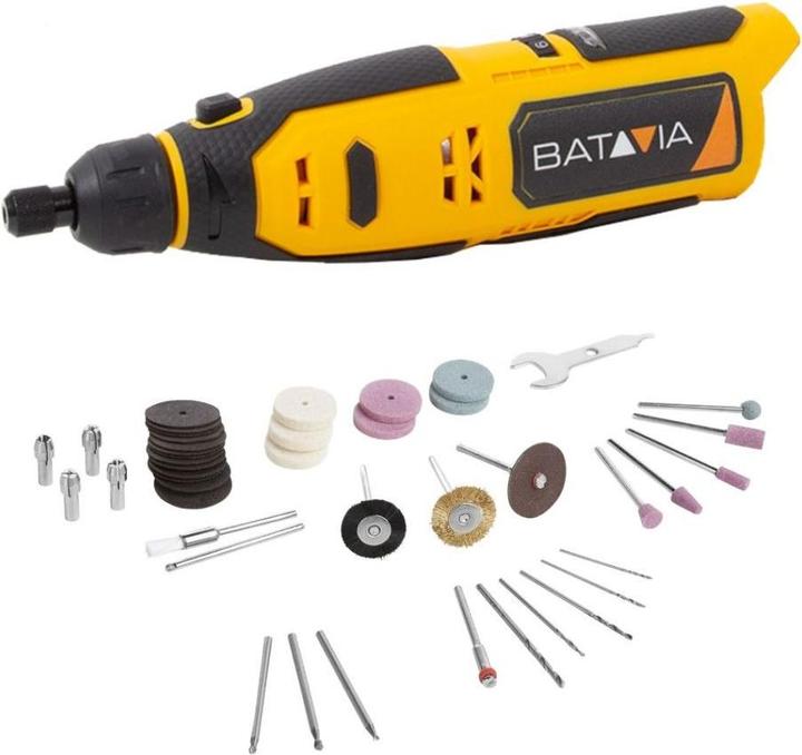 Immagine prodotto Batavia Mini smerigliatrice a batteria da 12 V (senza batteria e caricatore) (Smerigliatrice)