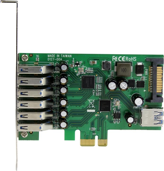 Immagine prodotto StarTech Scheda PCIe USB 3.0 PCIe a 7 porte SuperSpeed USB 3.0