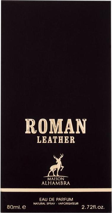Actual product image Alhambra Roman Leather - EDP - Volume: 80 ml (Eau de parfum, 80 ml)