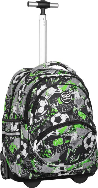Actual product image Coolpack Plastic backpack trolley black, green